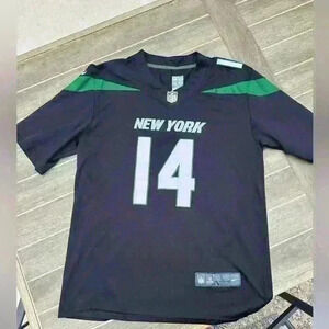 NFL New York Jets #14 Darnold On Field Jersey Large Nike